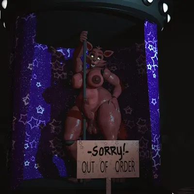 foxy (fnaf) (five nights at freddy's, scottgames) created by maxwell258