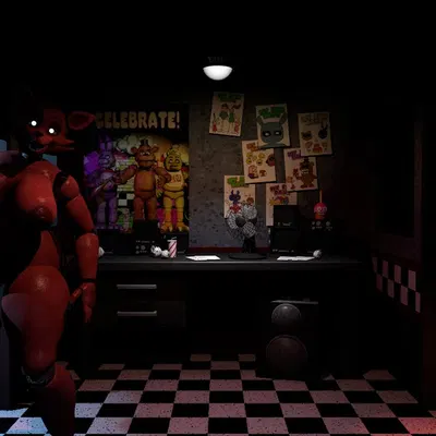 foxy (fnaf) (five nights at freddy's, scottgames) created by maxwell258
