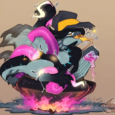 frexton (mythology) created by cocodrops (artist)