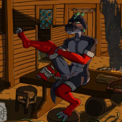 freyr (christmas, mythology) created by dynoddiprydain