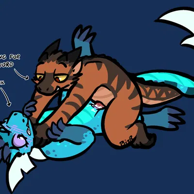 frosti (frostidragon), lehto created by bizart