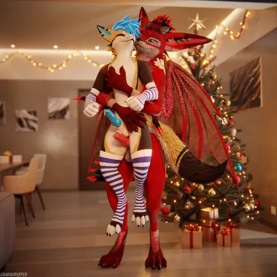 furrmox, gigi2k (christmas) created by dragonplayer