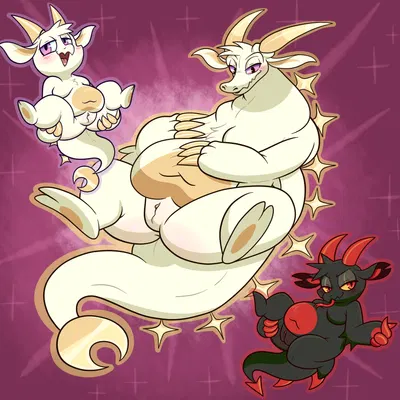 fwench fwy (chikn nuggit), fwench fwy (true form) (chikn nuggit, mythology) created by sinribbons