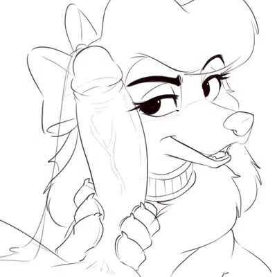 georgette (disney) (disney, oliver and company) created by smitty g