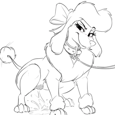 georgette (disney) (disney, oliver and company) created by smitty g