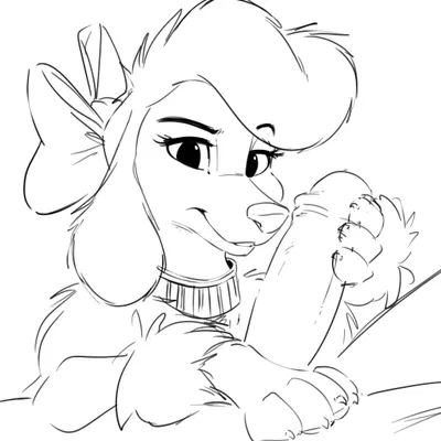 georgette (disney) (disney, oliver and company) created by smitty g