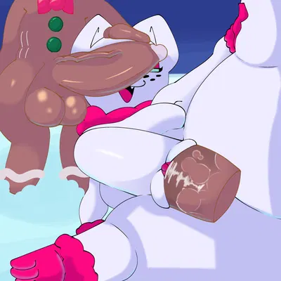 gingerbread cat, junipurr (can't see the haters, christmas) created by woopyy