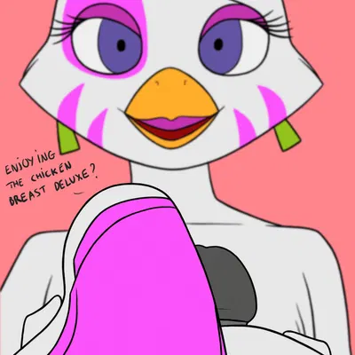 glamrock chica (five nights at freddy's, five nights at freddy's: security breach) created by creatiffy