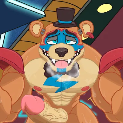 glamrock freddy (five nights at freddy's, five nights at freddy's: security breach) created by max lz