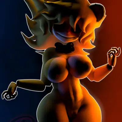 golden freddy (fnaf), type 0 (cryptiacurves) (five nights at freddy's, fredina's nightclub) created by darkytherabbit