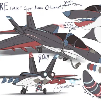 gre (f/a-18 hornet, mcdonnell douglas) created by ndlsto