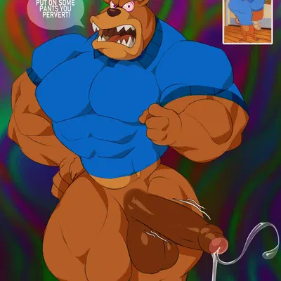 grumbles grizzly (bonkers (series)) created by tiburalgo