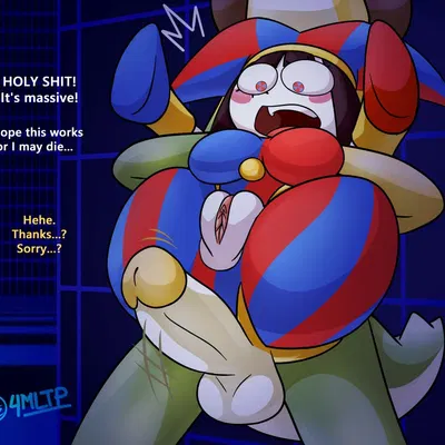 gummigoo (tadc), pomni (tadc) (glitch productions, the amazing digital circus) created by theforemzone