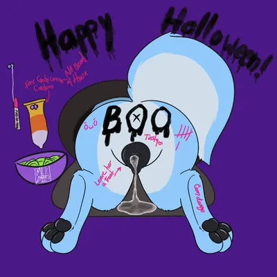 halloween created by m1lkb4rk