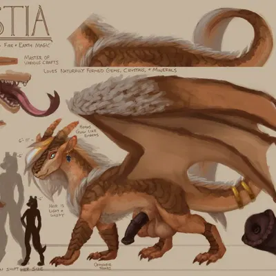 hephaestia (zwerewolf) (mythology) created by maneframe