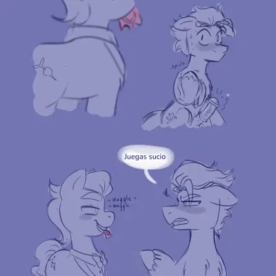 hitch trailblazer (mlp), sprout cloverleaf (mlp) (hasbro, mlp g5) created by sin4thesoul