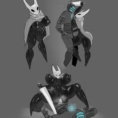 hornet (hollow knight), isaac clarke (dead space, electronic arts) created by markerslayer