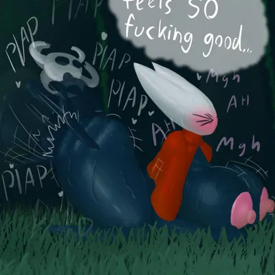 hornet (hollow knight), the knight (hollow knight) (hollow knight (franchise), team cherry) created by mg8nsfw