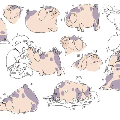 ichimatsu matsuno, jyushimatsu matsuno (mr. osomatsu) created by 2n2n