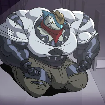 indiana jaws (yo-kai watch) (asian mythology, east asian mythology) created by parttimeyeen