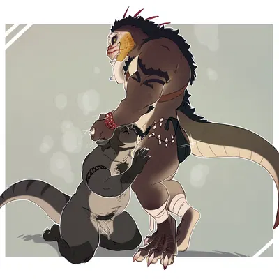 ix (nakasuji), scavand (anothereidos of dragon vein r, mythology) created by letsdrawcats