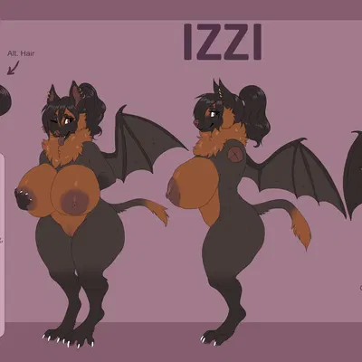 izzi (zwerewolf) created by puddingpaw