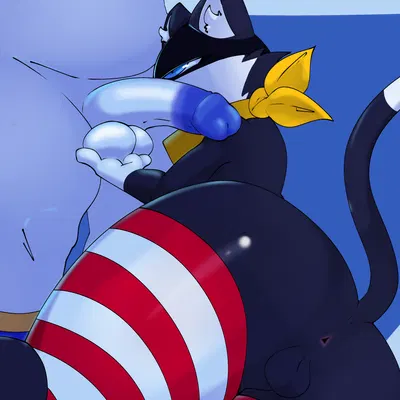 jack frost (megami tensei), morgana (persona) (atlus, christmas) created by woopyy