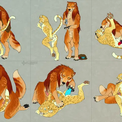 jaguar (arkoninu), werewolf (arkoninu) (mythology) created by cedarwolf