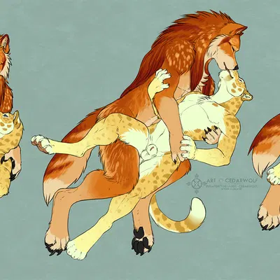 jaguar (arkoninu), werewolf (arkoninu) (mythology) created by cedarwolf