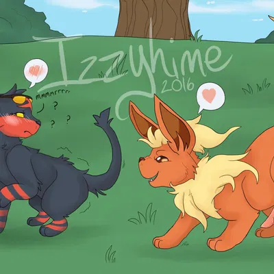 jaki-kun (character) (nintendo, pokemon) created by izzyhime