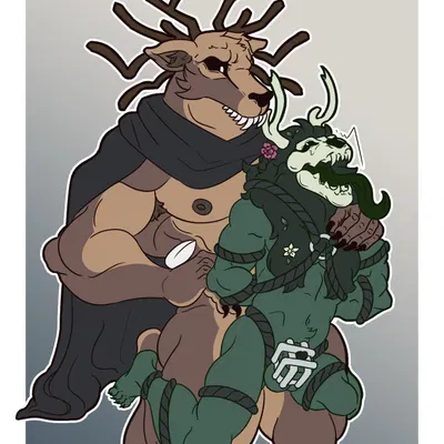 jared florian gray, specimen 8 (american mythology, indigenous north american mythology) created by tommybridge