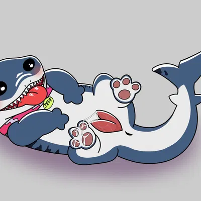 jeff the land shark (marvel) created by sahmarina db