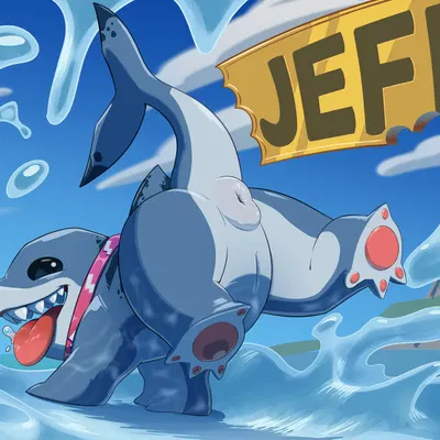 jeff the land shark (marvel, marvel rivals) created by renabu
