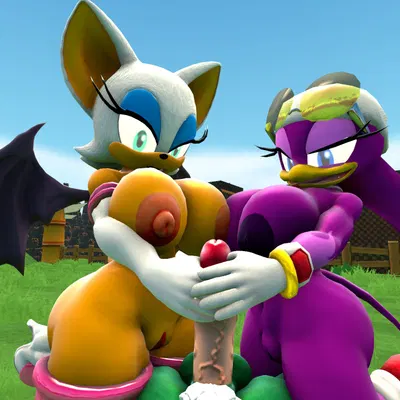 jet the hawk, rouge the bat, wave the swallow (sega, sonic riders) created by irc (artist)