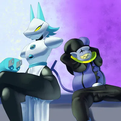 jevil (deltarune), tasque manager (deltarune, undertale (series)) created by cro-iba