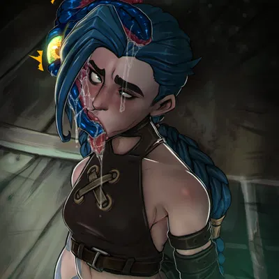 jinx (lol), starro (arcane (tv series), dc comics) created by reliusmax