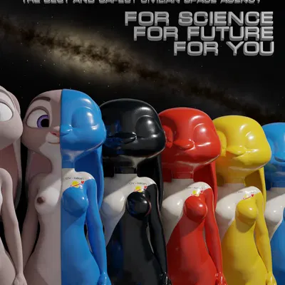 judy hopps (disney, lego) created by comorito