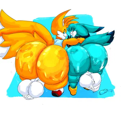 kitsunami the fennec, miles prower (idw publishing, sega) created by lumiink