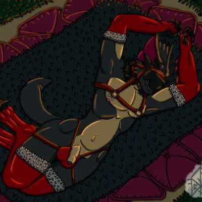 kivuli (regalbuster) (capcom, christmas) created by dynoddiprydain