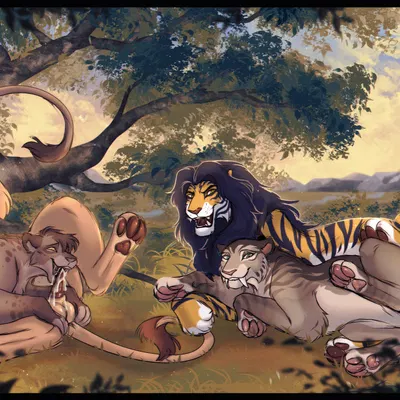 kovu muabdib, shira (ice age) (blue sky studios, ice age (series)) created by nevvia