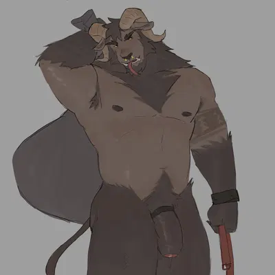 krampus (christmas) created by nsfboxers