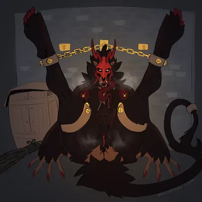 krampus (christmas) created by twistedteeth