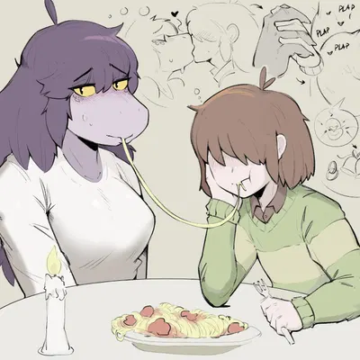 kris dreemurr, susie (deltarune) (deltarune, undertale (series)) created by demidoggo