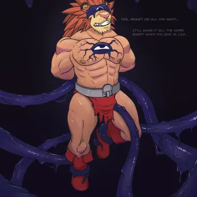 kuromaru, leo (red earth) (hypnovember, red earth) created by thedecisivepanda