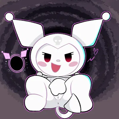 kuromi (onegai my melody, sanrio) created by fatalafterdark