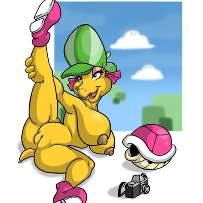 kylie koopa (mario and luigi (series), mario bros) created by lordstevie