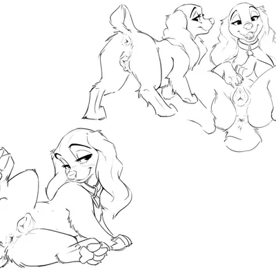 lady (lady and the tramp) (disney, lady and the tramp) created by smitty g