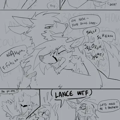 lance (sonic10175), red (topazknight) created by topazknight