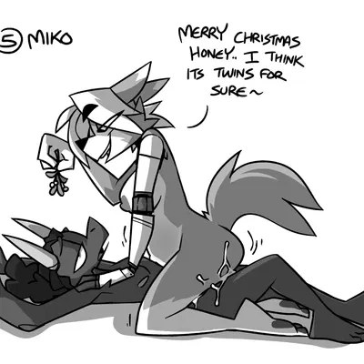 lauren (leonzawolf) (christmas, mythology) created by pixylbyte