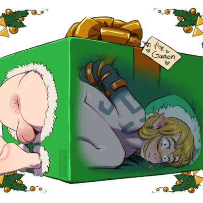 link (christmas, nintendo) created by ripushko